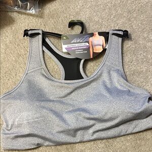 Avia Heather Gray Sports Bra